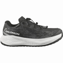 Buty dziecięce Salomon Aero Grvl Wp J Black-White-Black