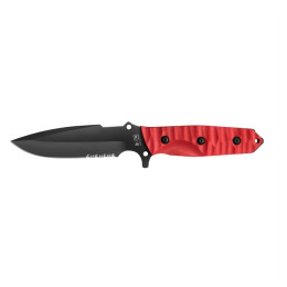 Nóż TB OUTDOOR Maraudeur Survival Knife G10 Serrated czerwony