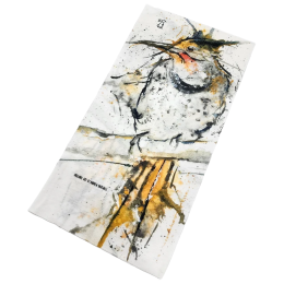 Komin wielofunkcyjny High Tail Designs Hiking Gaiter Northern Flicker biały Northern Flicker