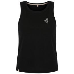 Damski top MOOA Merino Lyolite Edelweiss 150 czarny black