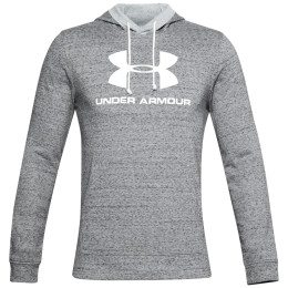 Męska bluza Under Armour Sportstyle Terry Logo Hoodie zarys EnamelBlueFullHeather//White