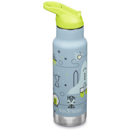 Termos dziecięcy Klean Kanteen Insulated Kid Classic Narrow 12oz (w/Flip Seal Sport Cap) turkusowy launch plan