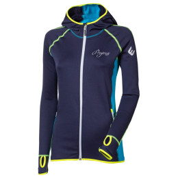 Bluza damska Progress Tispa Hoody niebieski TmModrá/Turquoise
