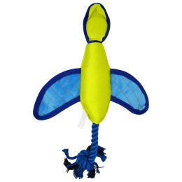 Zabawka dla psa Nerf Dog Launching Duck 42cm niebieski/żółty modrá