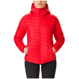 Kurtka damska Columbia Powder Lite Hooded Jacket czerwony RedLily