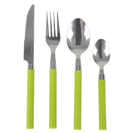 Sztućce Bo-Camp Cutlery Set 1 zielony Lime