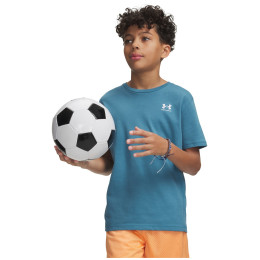 T-shirt dziecięcy Under Armour B SPORTSTYLE LC SS Blue niebieski Blue