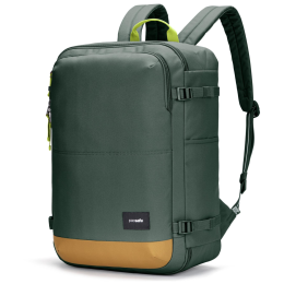 Plecak turystyczny Pacsafe GO Carry-on Backpack 34L ciemnozielony Spruce Green