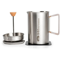Zaparzacz GSI Outdoors Glacier Stovetop JavaPress srebrny silver