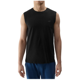 Męski podkoszulek 4F Sleeveless M075 czarny Black