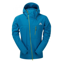 Kurtka męska Mountain Equipment Squall Hooded niebieski LagoonBlue