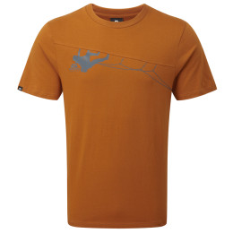 Koszulka męska Mountain Equipment Roof Crack Tee brązowy PumpkinSpice