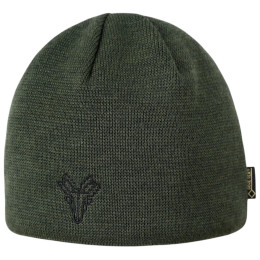 Dzianinowa czapka z merynosów Kama LG14 ciemnozielony dark green