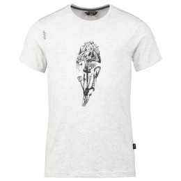 Koszulka męska Chillaz Friend zarys light grey melange