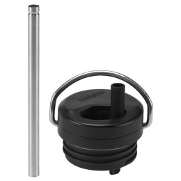 Nakrętka Klean Kanteen Wide Twist Straw Cap czarny