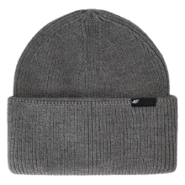 Czapka 4F Cap U652 szary MIDDLE GREY MELANGE