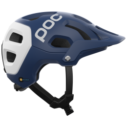 Kask rowerowy POC Tectal Race MIPS niebieski/biały Lead Blue/Hydrogen White