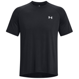 Męska koszulka Under Armour Tech Reflective SS czarny/biały Black / / Reflective