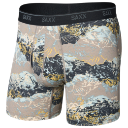 Bokserki Saxx Quest Quick Dry Mesh Boxer Brief Fly