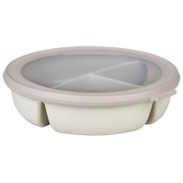 Pojemnik śniadaniowy Mepal Bento bowl Cirqula 250+250+500 ml biały Nordic White