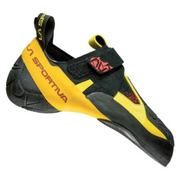 Buty wspinaczkowe La Sportiva Skwama żółty/czarny Black/Poppy