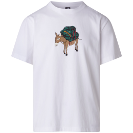 Koszulka męska The North Face M Donkey Taxi Relaxed Short Sleeve Tee-Graphic biały TNF WHITE