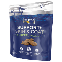 Przysmaki dla psów Fish4Dogs Coat Mackerel Morsels 225g