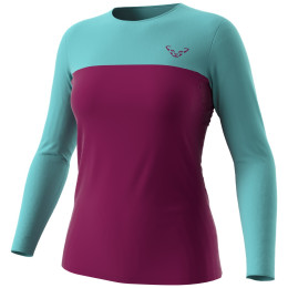 Damska koszulka Dynafit Traverse S-Tech Longsleeve W niebieski/fioletowy 6211 - beet red/8050