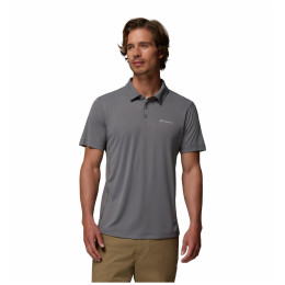 Koszulka męska Columbia Zero Rules™ Light Polo szary City Grey