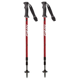 Kije trekkingowe Fizan Explorer (2019) czerwony red