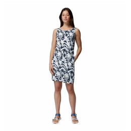 Sukienka Columbia Chill River™ Printed Dress biały/czarny Everblue, Botaniflage Tonal
