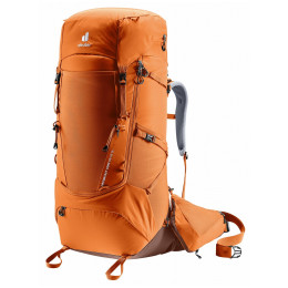 Plecak turystyczny Deuter Aircontact Core 65+10 SL pomarańczowy chestnut-umbra