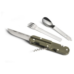 Wielofunkcyjny nóż TB OUTDOOR Bivouac Camp Knife ciemnozielony