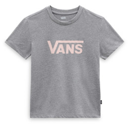 Koszulka damska Vans Wm Drop V Ss Crew-B szary GREY HEATHER 2