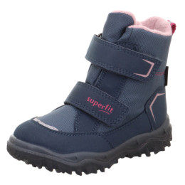 Dziecięce buty zimowe Superfit Husky Blau/Rosa niebieski/różowy Blau/Rosa