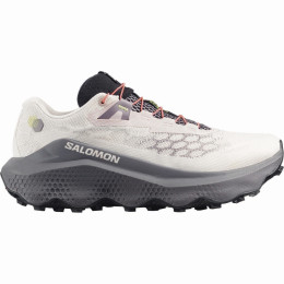 Damskie buty do biegania Salomon Ultra Glide 4 Wide beżowy Lilac Ash / Excalibur / Pink Yarrow