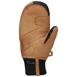 Rękawice narciarskie dla kobiet SnowLife SMitten Leather W´s jasnobrązowy nature