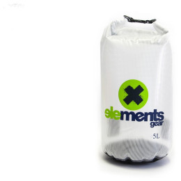Worek wodoodporny Elements Gear TRANSPARENT 5 l przeroczysty