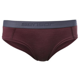 Majtki Sensor Merino Air fioletowy Port Red