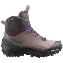 Buty zimowe damskie Salomon Crosstrak Powder Wp W brązowy Nine Iron / Shark / Phantom