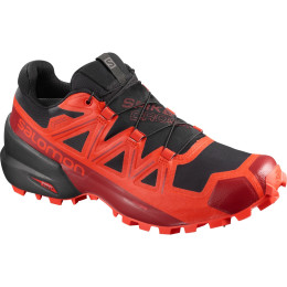 Buty do biegania dla mężczyzn Salomon Spikecross 5 Gore-Tex czerwony/czarny Black