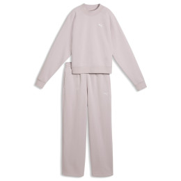 Dresy Puma Loungewear Standard Sweat Suitt FL różowy Misty Pink