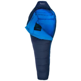 Śpiwór puchowy Warg Stark 350 L niebieski blue
