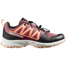Buty dziecięce Salomon Outscape J Nocturne-White-Almond Cream bordowy Nocturne / White / Almond Cream