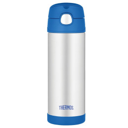 Termos dziecięcy Thermos Funtainer Nerez 470 ml niebieski Blue