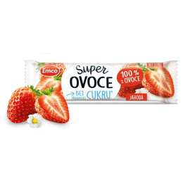 Jedzenie turystyczne Emco Super owoce truskawka 30g