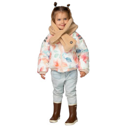 Dziecięca kurtka zimowa DucKsday Reversible Jacket Bliss/Sherpa růžová/hnědá Pastel/Pink