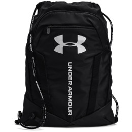 Plecak Under Armour Undeniable Sackpack czarny Black / Black / Metallic Silver