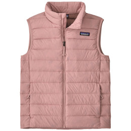 Kamizelka dziecięca Patagonia K's Down Sweater Vest - Fuzzy Mauve różowy Fuzzy Mauve