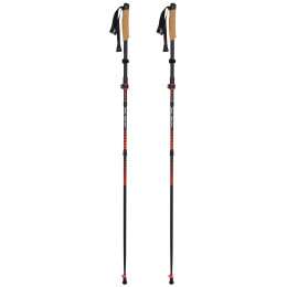 Kije trekingowe Warg Trailspeed Alu czerwony red
